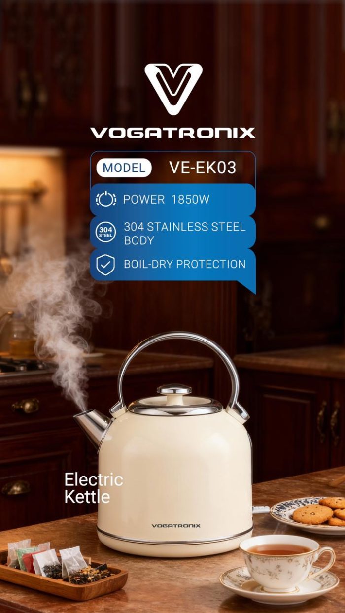 کتری برقی وگاترونیکس مدل VE-EK03 - تصویر 1