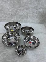 کاسه استیل هندی ضخیم سایز ۵ - تصویر 3