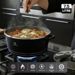 سرویس قابلمه ووگاتی مشکی VE-3SET - تصویر 3