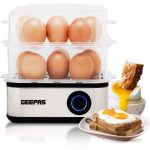 تخم مرغ پز جیپاس مدل GEB63019UK ظرفیت ۱۶ تخم‌مرغ با بدنه استیل - تصویر 5