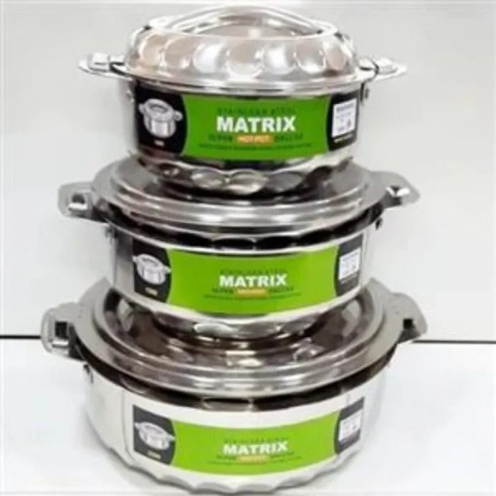 سرویس گرم نگهدارنده غذا ماتریکس ۳ عددی ظرفیت ۱۰۰، ۱۵۰۰، ۲۵۰۰ - تصویر 7