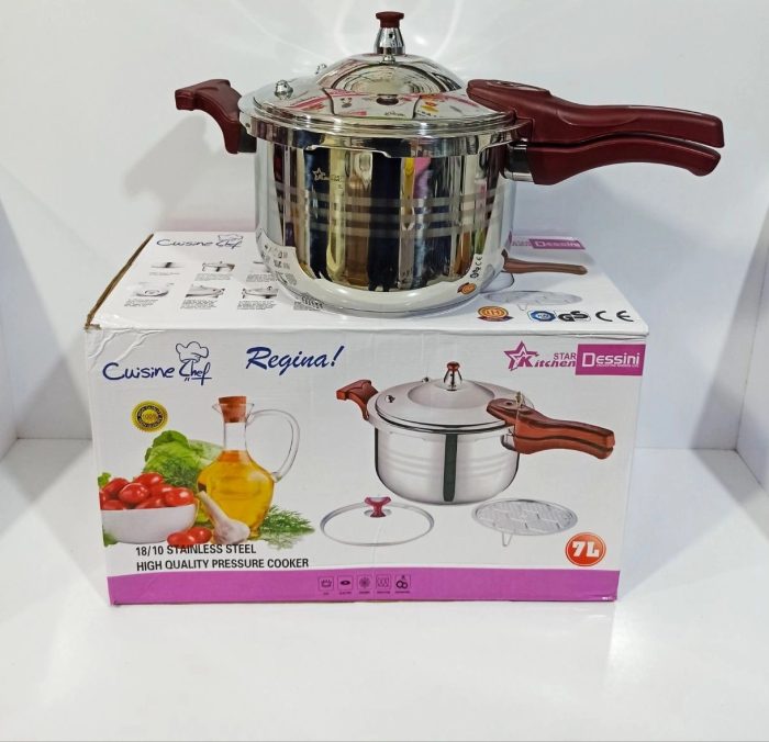 زودپز روگازی دسینی ظرفیت ۷ لیتر استیل - تصویر 7