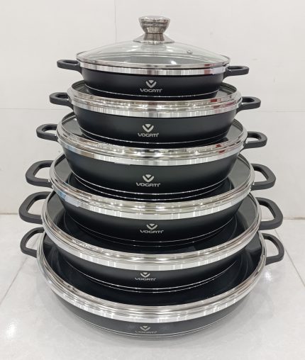 ماهیتابه ووگاتی مشکی SPSHR-24