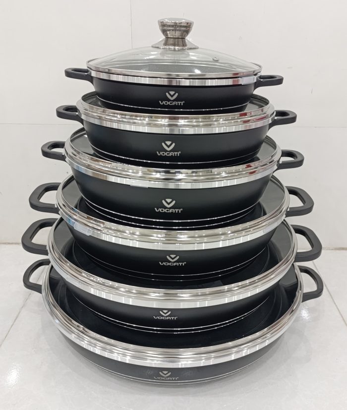 IMG-20260201-WA0014 ماهیتابه ووگاتی مشکی SPSHR-28 - تصویر 1