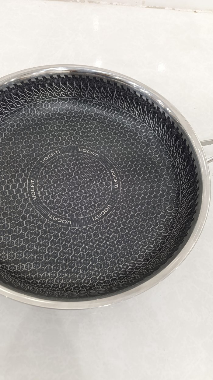 ماهیتابه ووگاتی مدل CW-TRI-F20 سایز  20 کف لیزری - تصویر 5