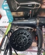 سشوار جیپاس مدل GHD86069 ظرفیت ۲۲۰۰ وات با سری فر کننده و باد سرد - تصویر 7