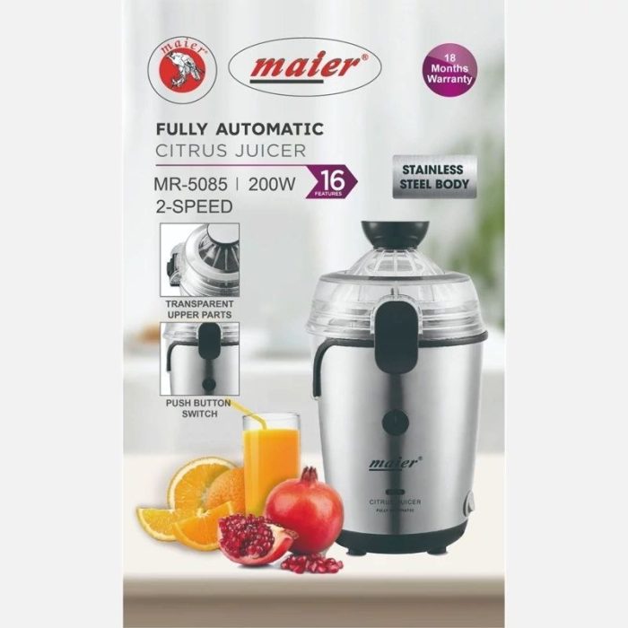 آب مرکبات‌گیر اتوماتیک مایر (Maier) مدل MR-5085 - عصاره سلامت در دستان شما - تصویر 1