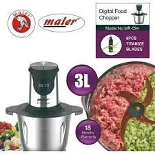 خردکن مایر مدل MR594 ظرفیت ۳ لیتر با ۶ تیغه استیل